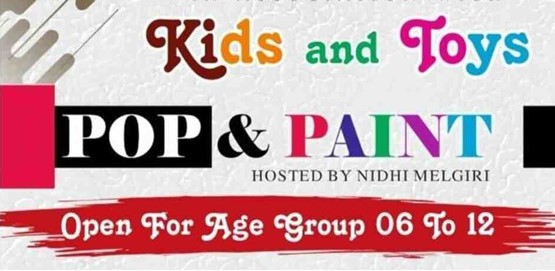 Kids And Toys presents Pop And Paint